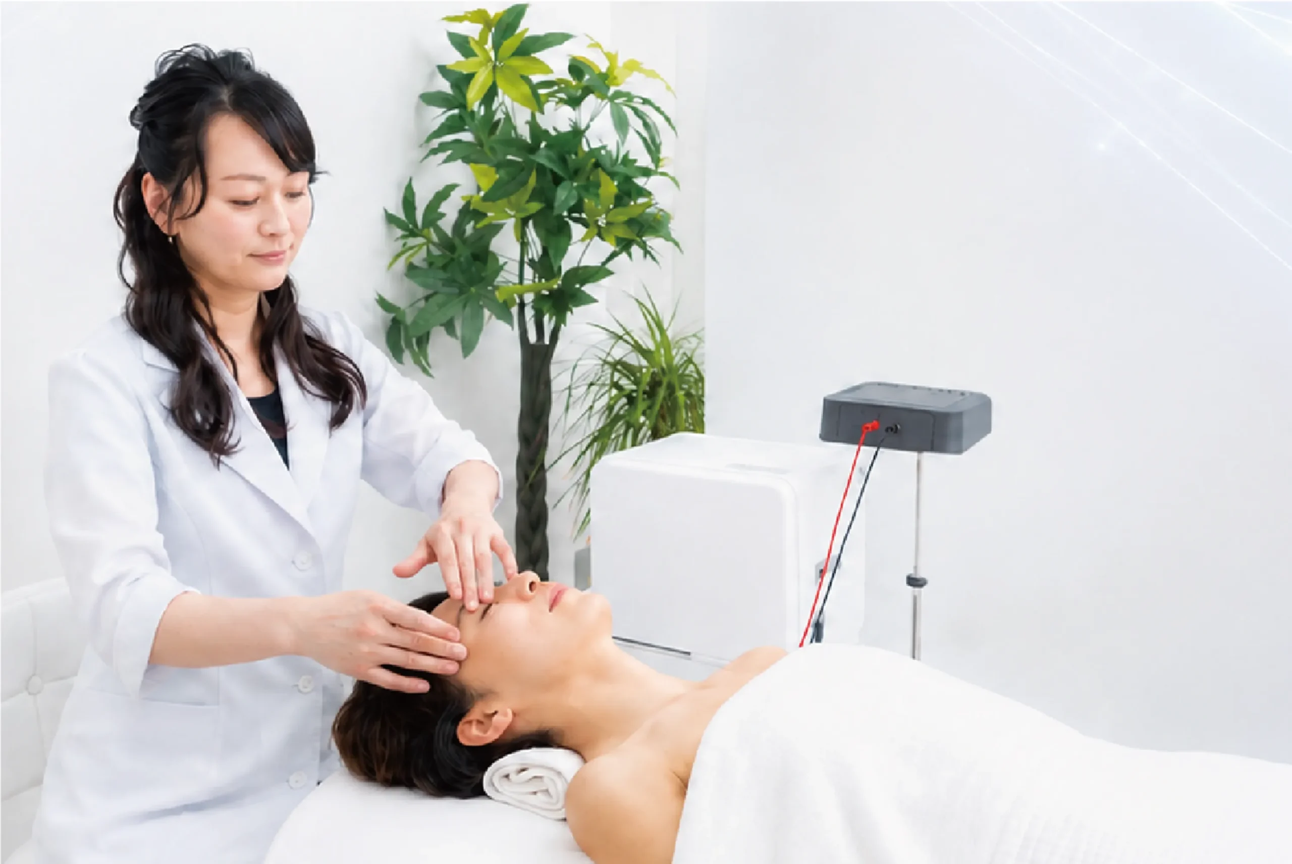 深層筋Face Training 施術風景